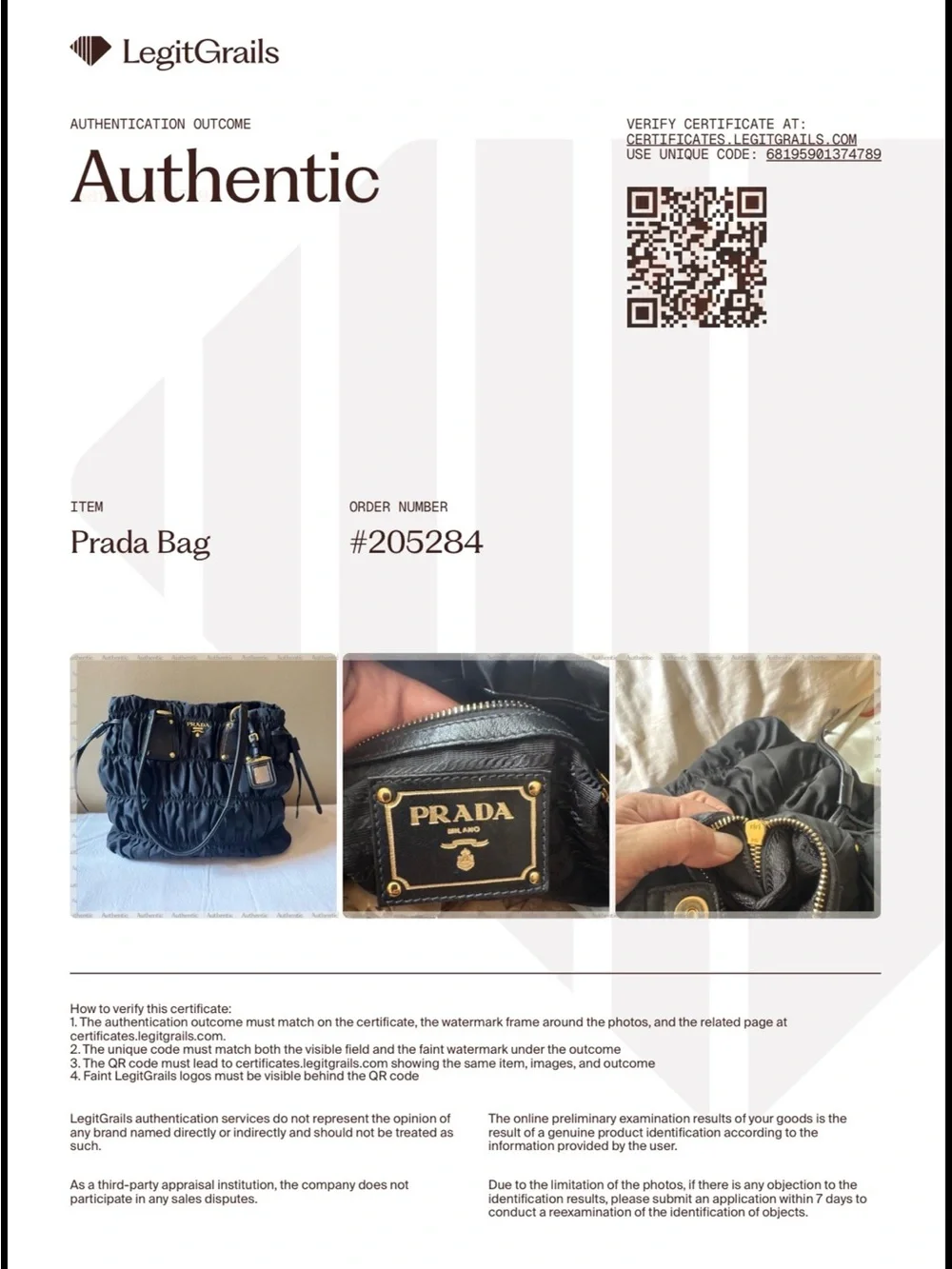 Prada Gaufre Tote Bag